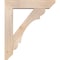 Ekena Millwork Olympic Slat Smooth Bracket w/ Offset Brace, Douglas Fir, 7 1/2"W x 34"D x 40"H BKT0806X34X40OLY06SDF - alternate 2